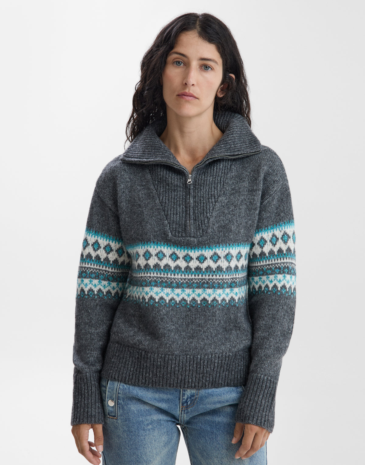 Jersey Cherokee Zip