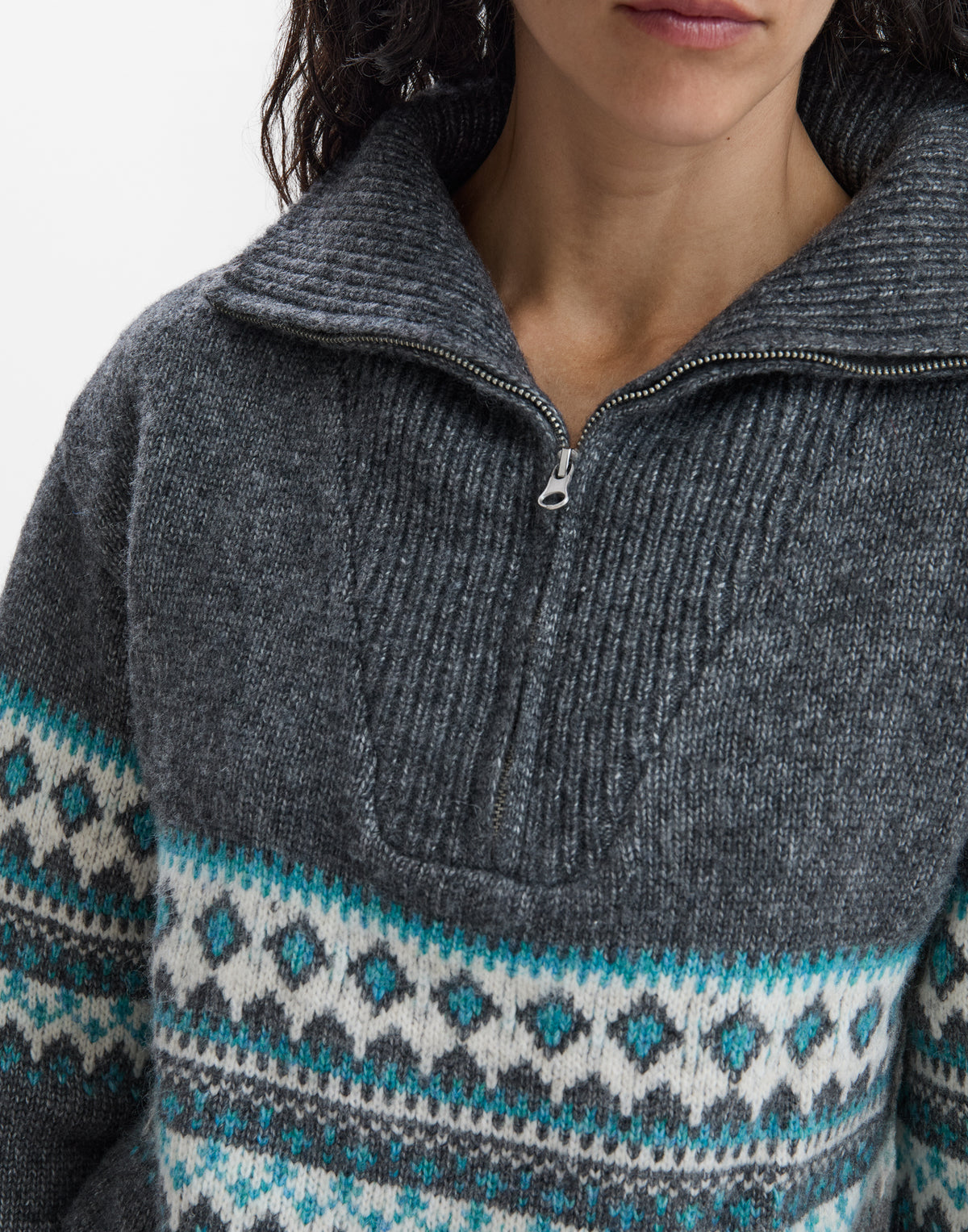Jersey Cherokee Zip