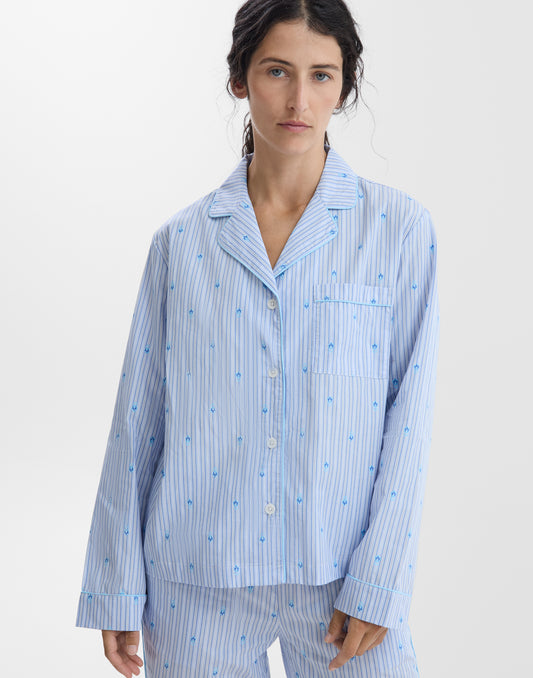 Pijama Vijaya rayas miniflor