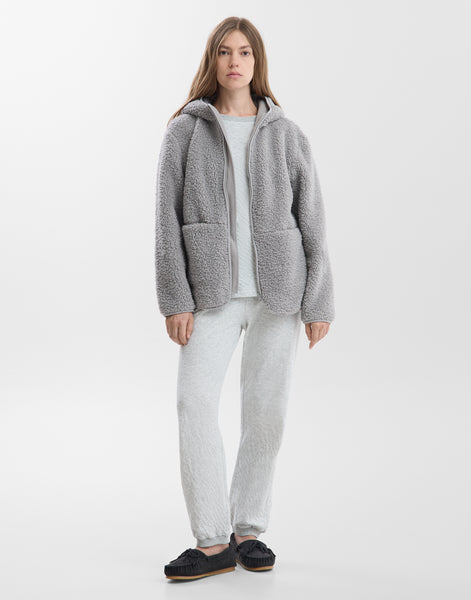 Robe de chambre à capuche