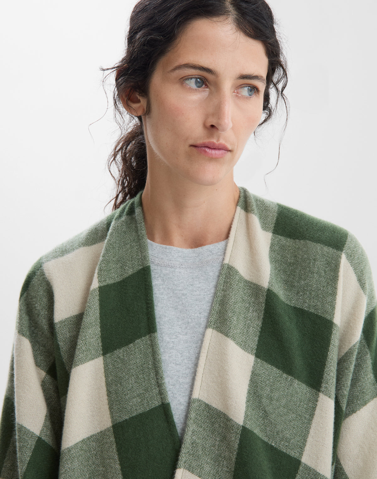 Poncho cuadros