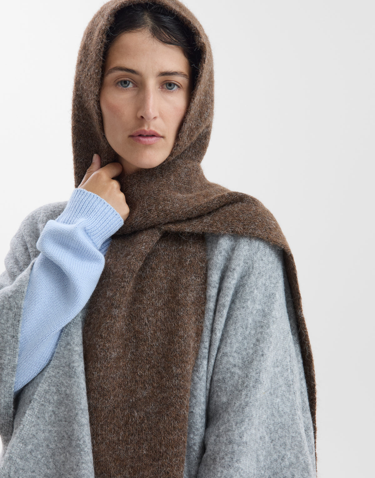 Écharpe à capuche