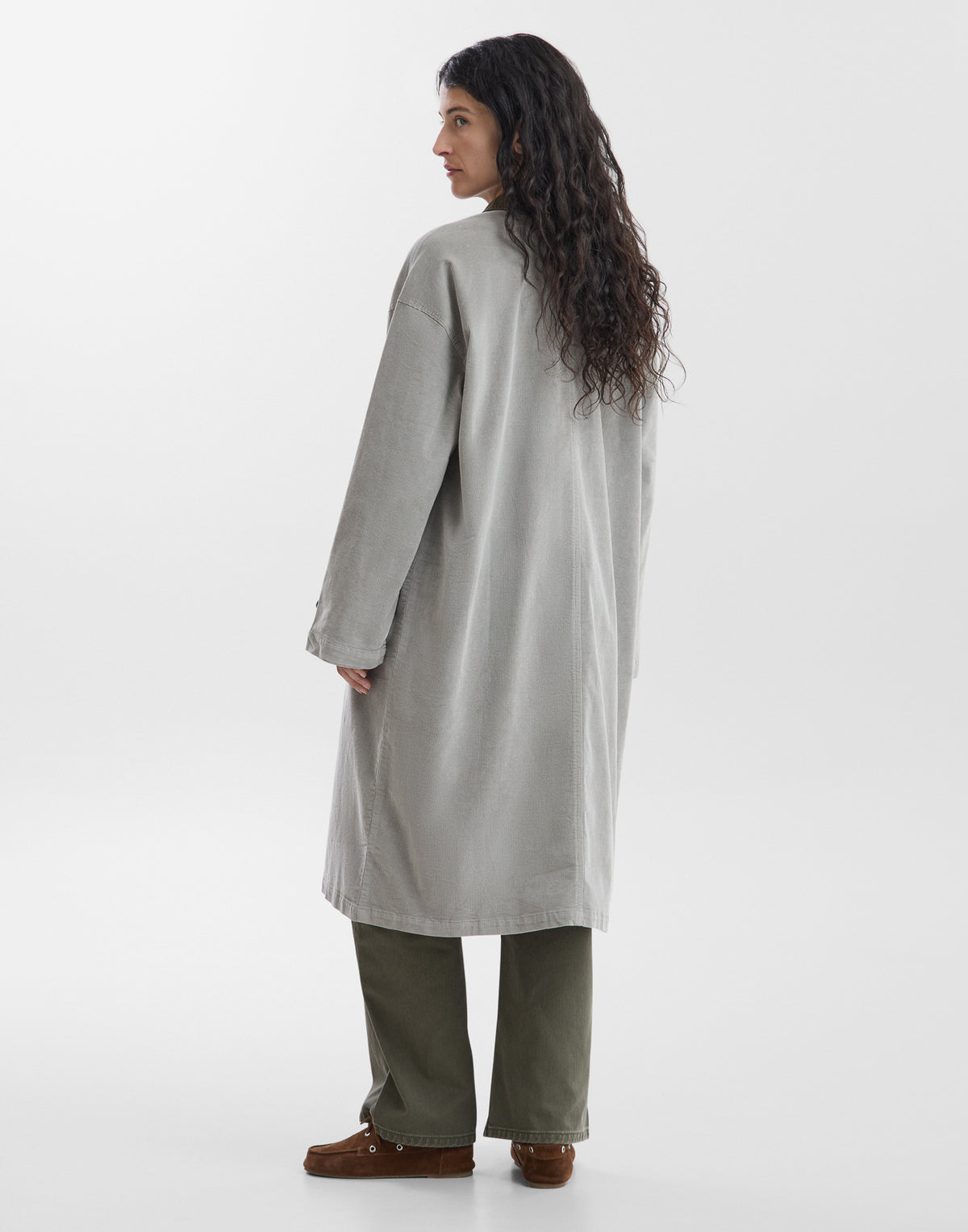 Cord-Trenchcoat