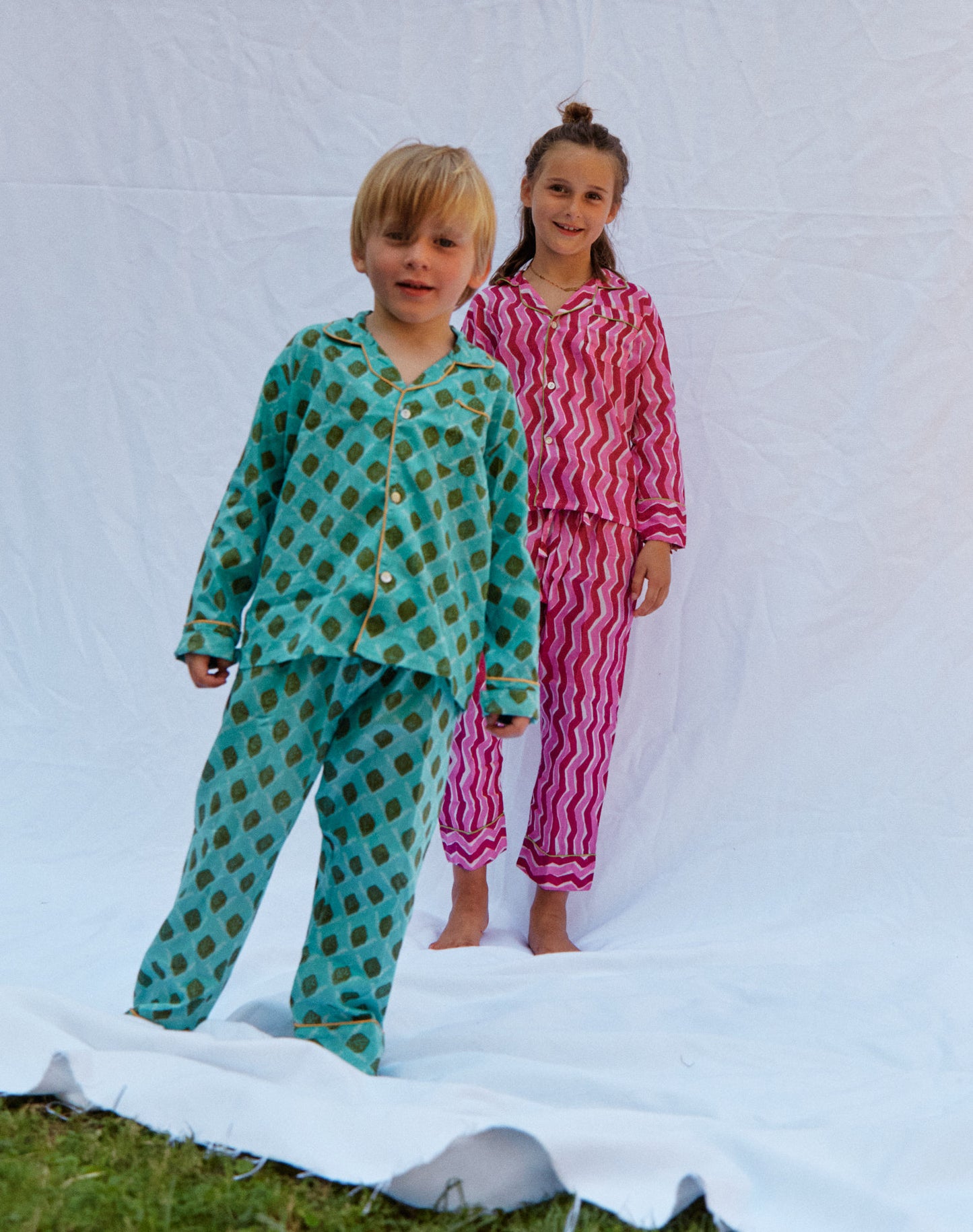 Fixer des enfants de coton pijama