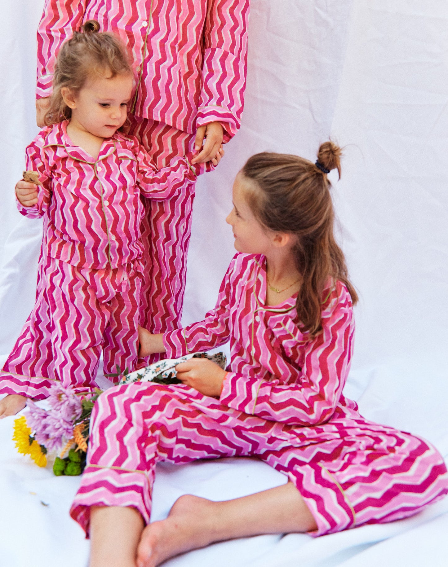 Fixer des enfants de coton pijama