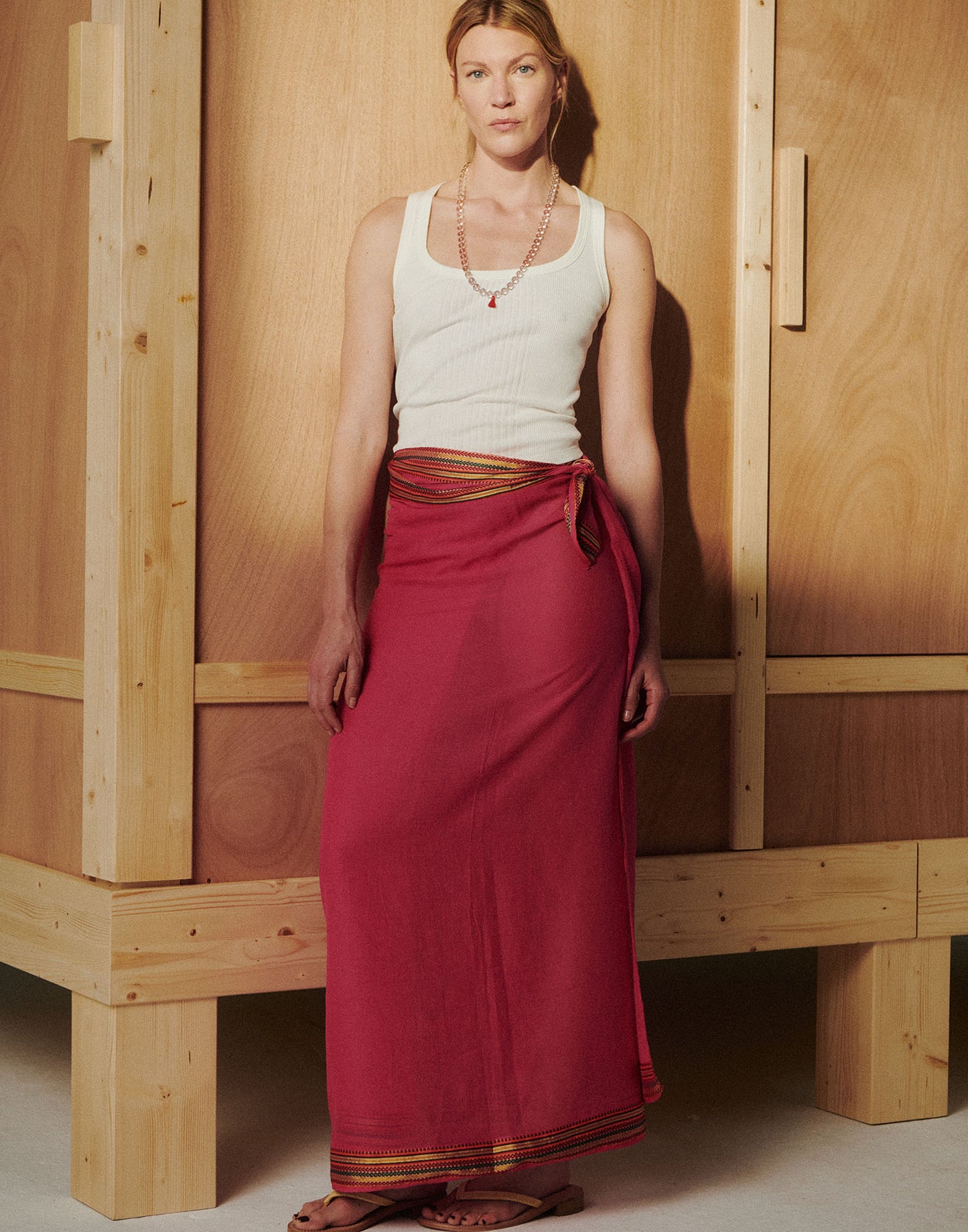 Pareo tinta unita sari