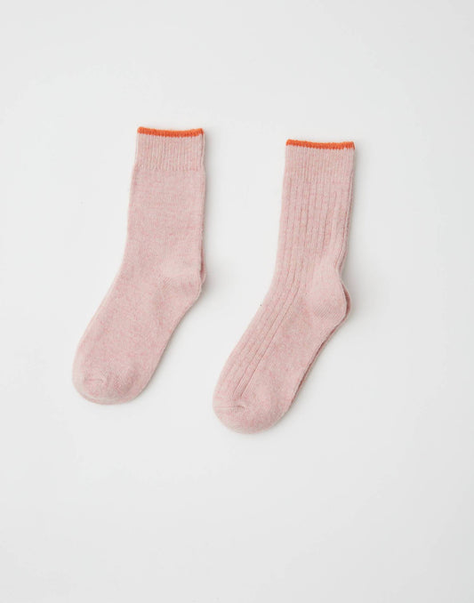SET 2 Candy and smooth contrast socks