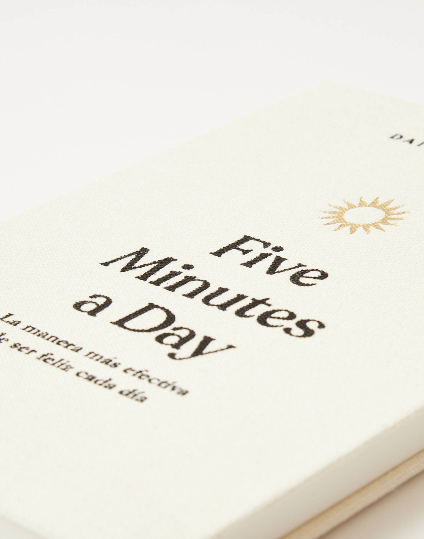Cuaderno 5 minutos al día