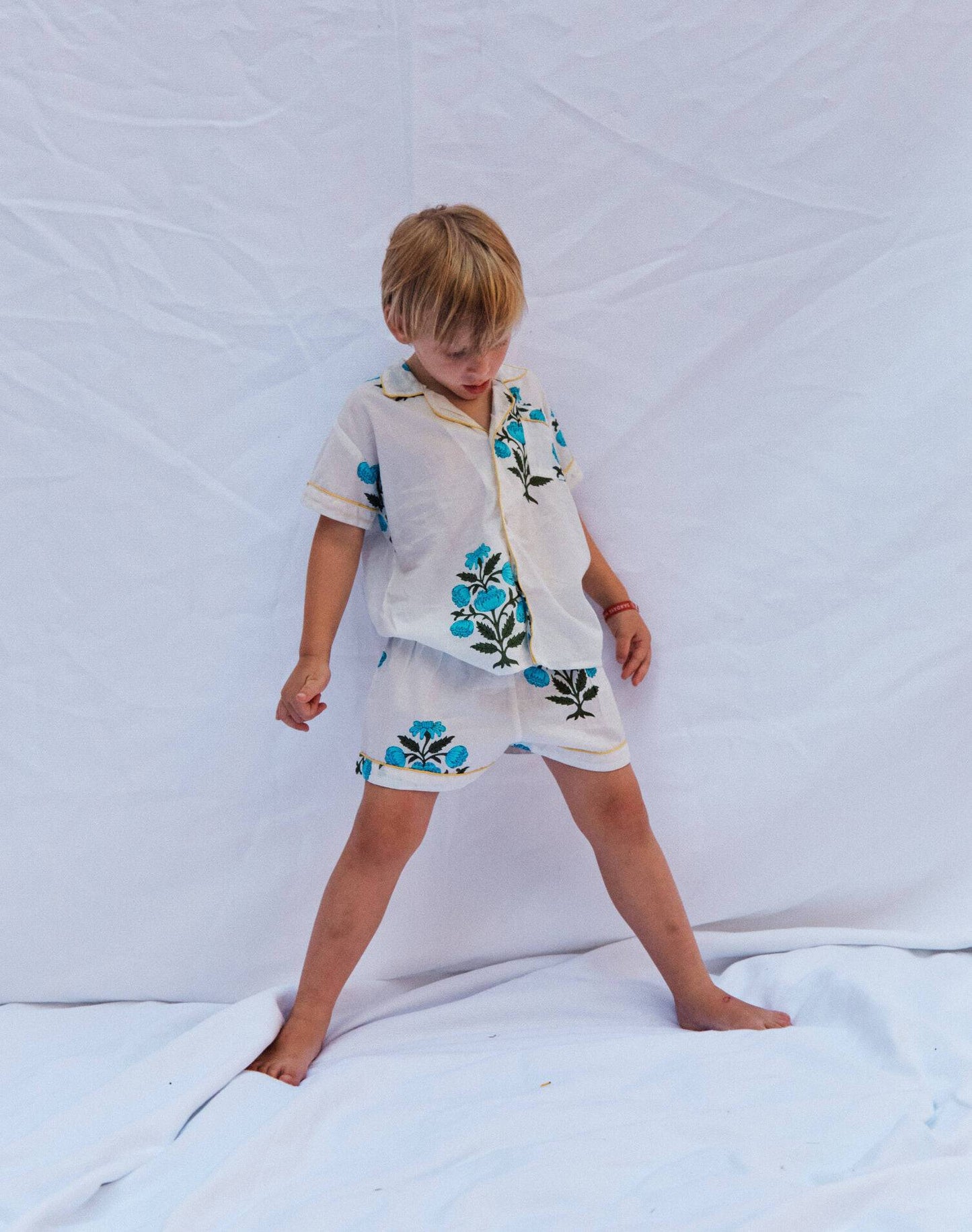 Short pajama set for kids