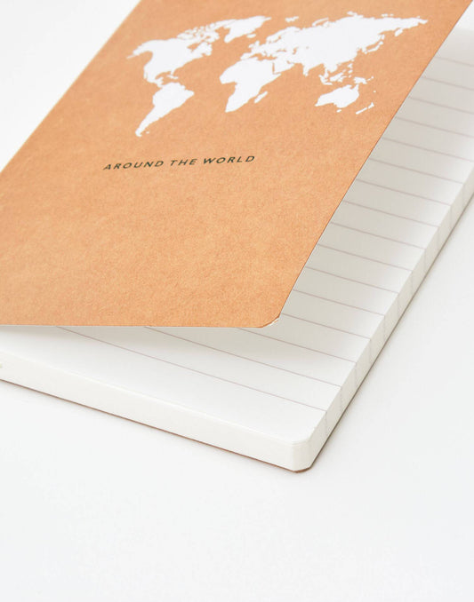 Travel kraft notebook