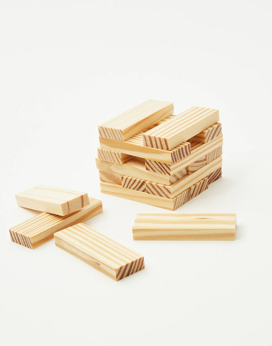 Jenga di legno con scatola