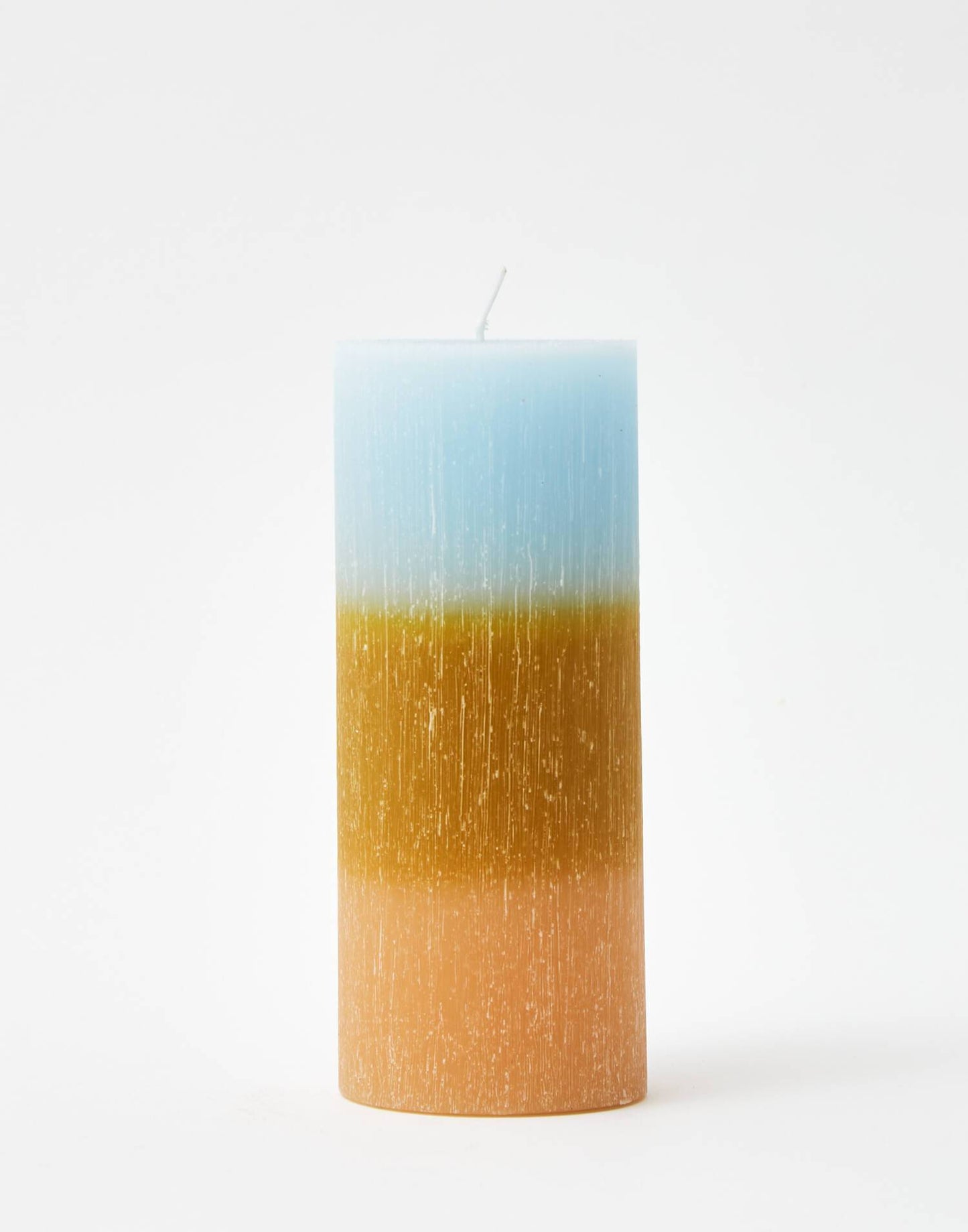 Three-color candle