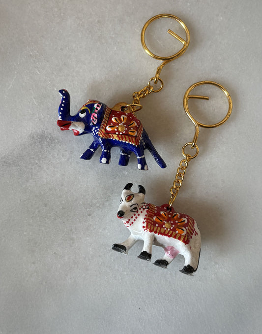 Sacred Cow Keyring