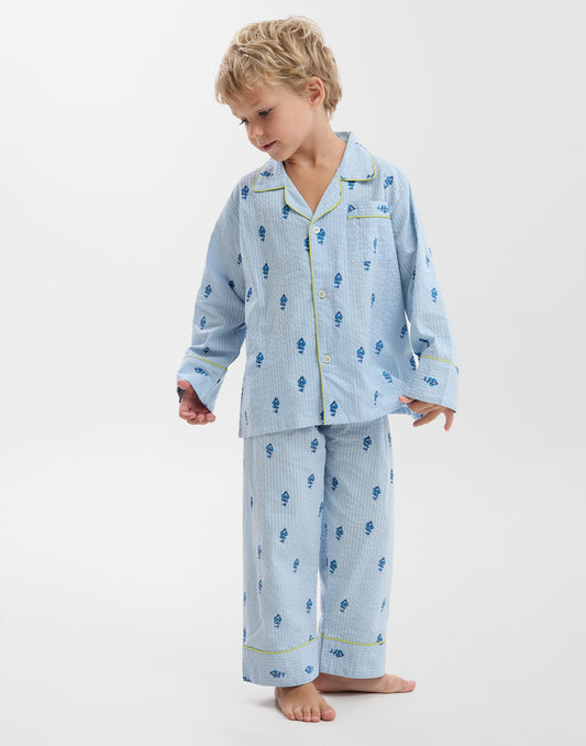 Jaya Mini Stamps Kids’ Pyjama Set