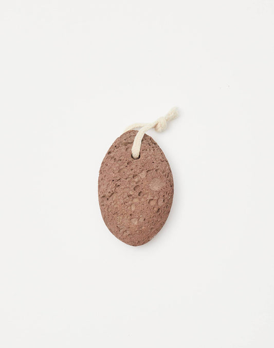 Oval pumice stone with hanger