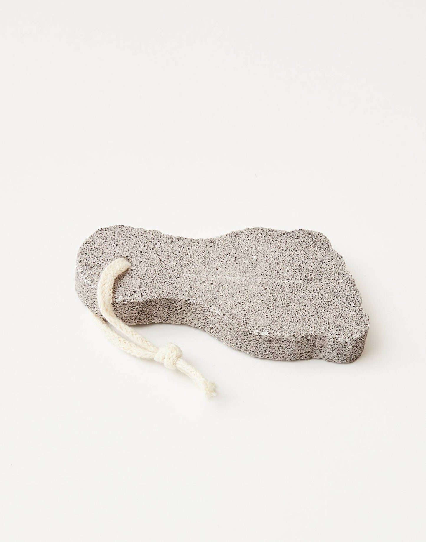 Foot-shaped pumice stone