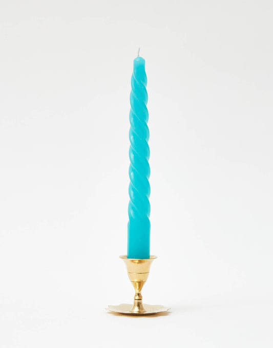 Golden candle holder