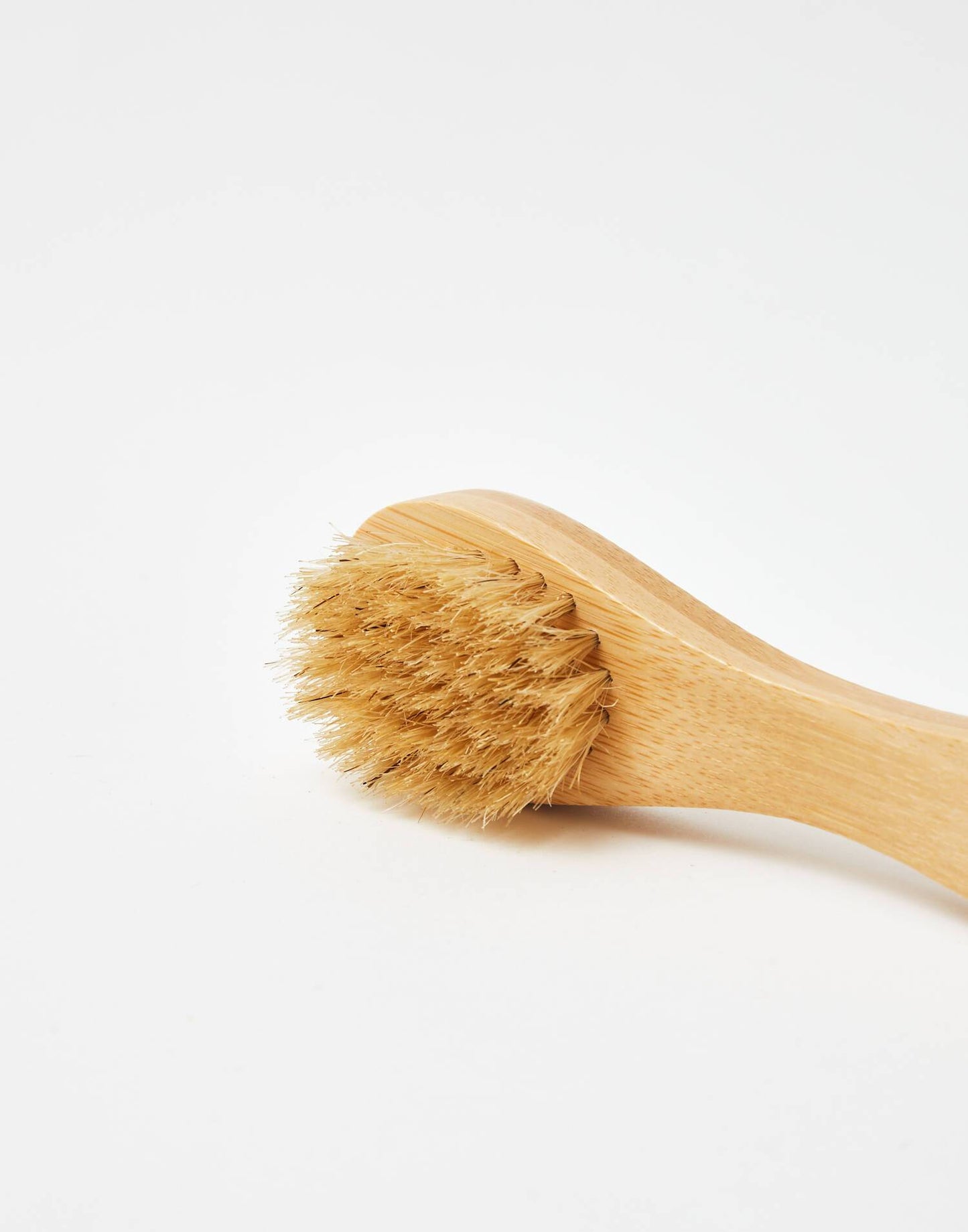 Wooden facial brush