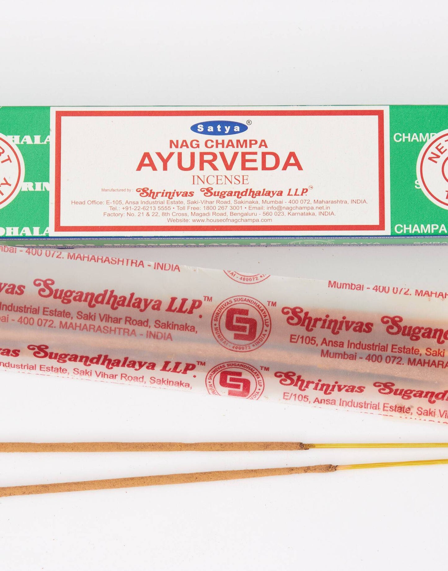 Nag Champa Ayurveda incense sticks