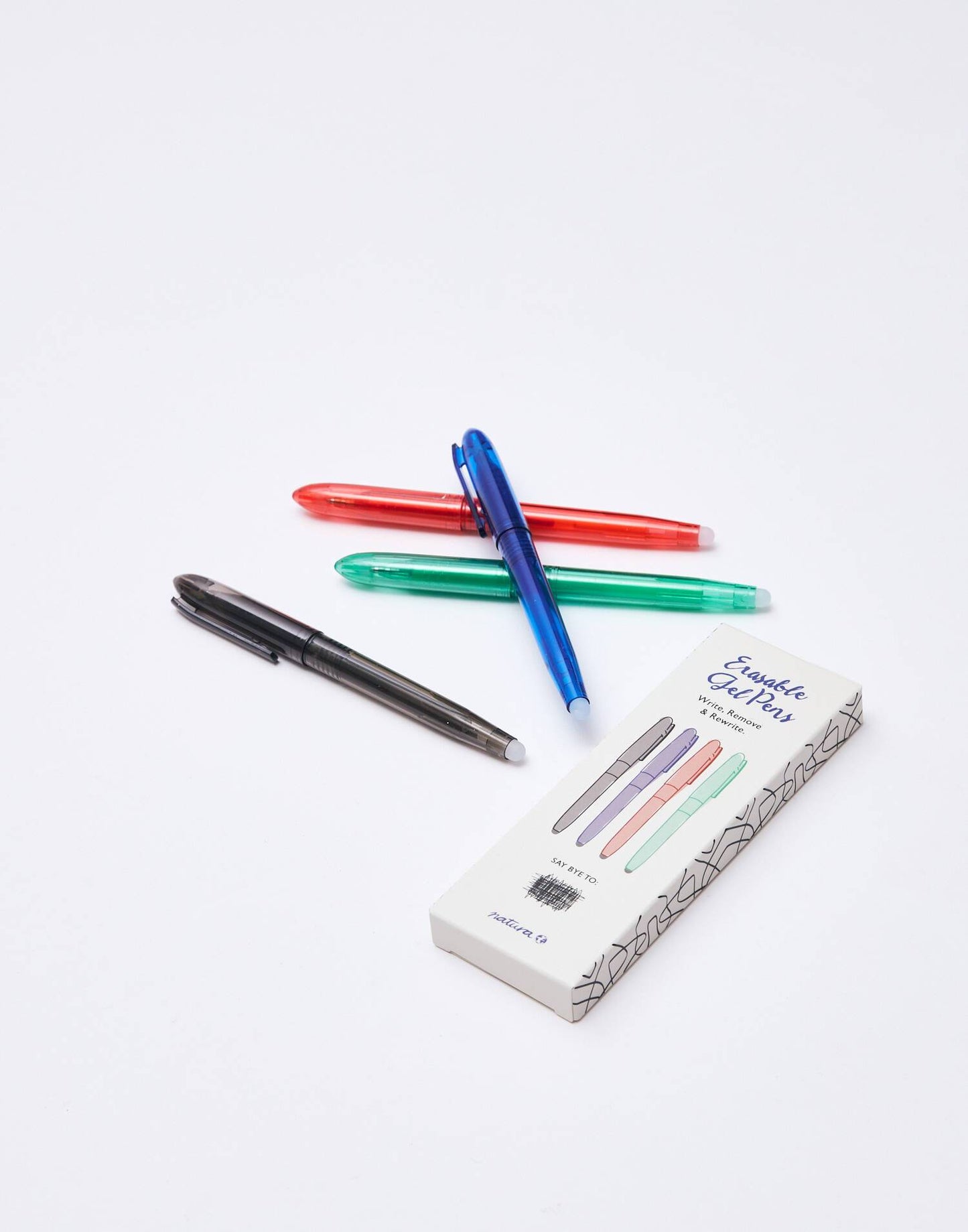 Pack of 4 erasable pens