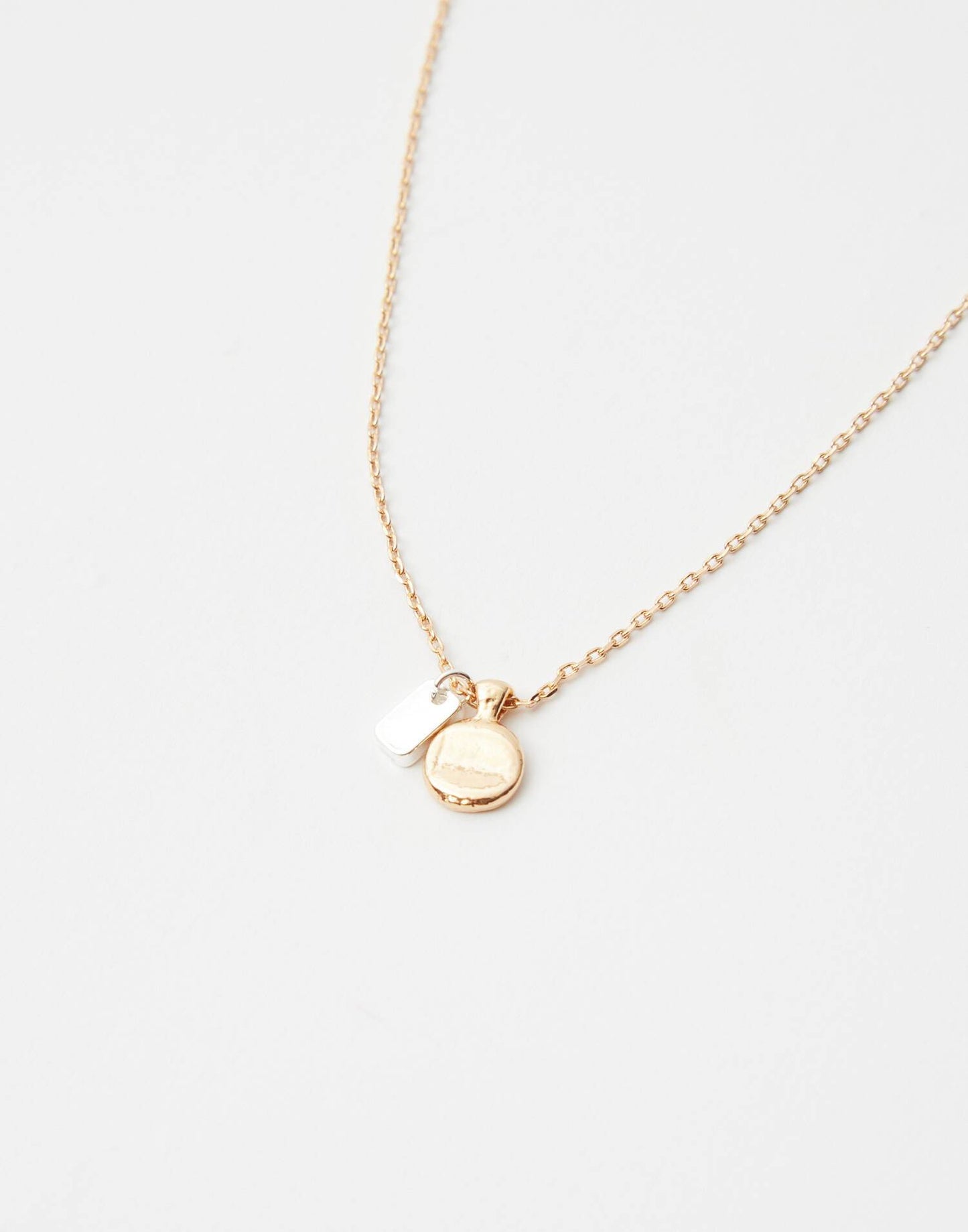 Two-charm necklace