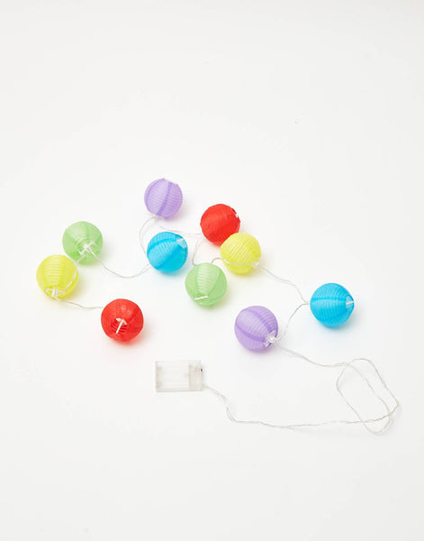 Tira luces bolas multicolor